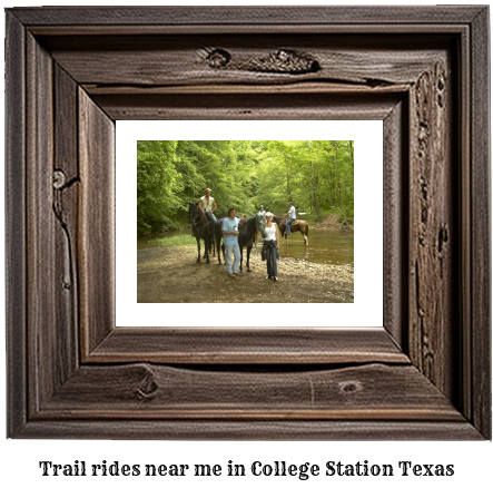 trail rides near me in College Station, Texas